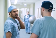 Doctors and Nurses in Hallway