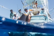 Grundens recreational sportfishing clothing line in Guatemala