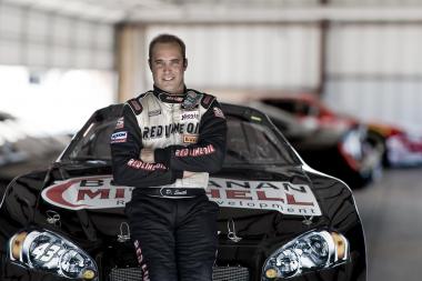 108-nascar-race-car-driver-Dave-Smith-posing-by-his-car-RodMcLean